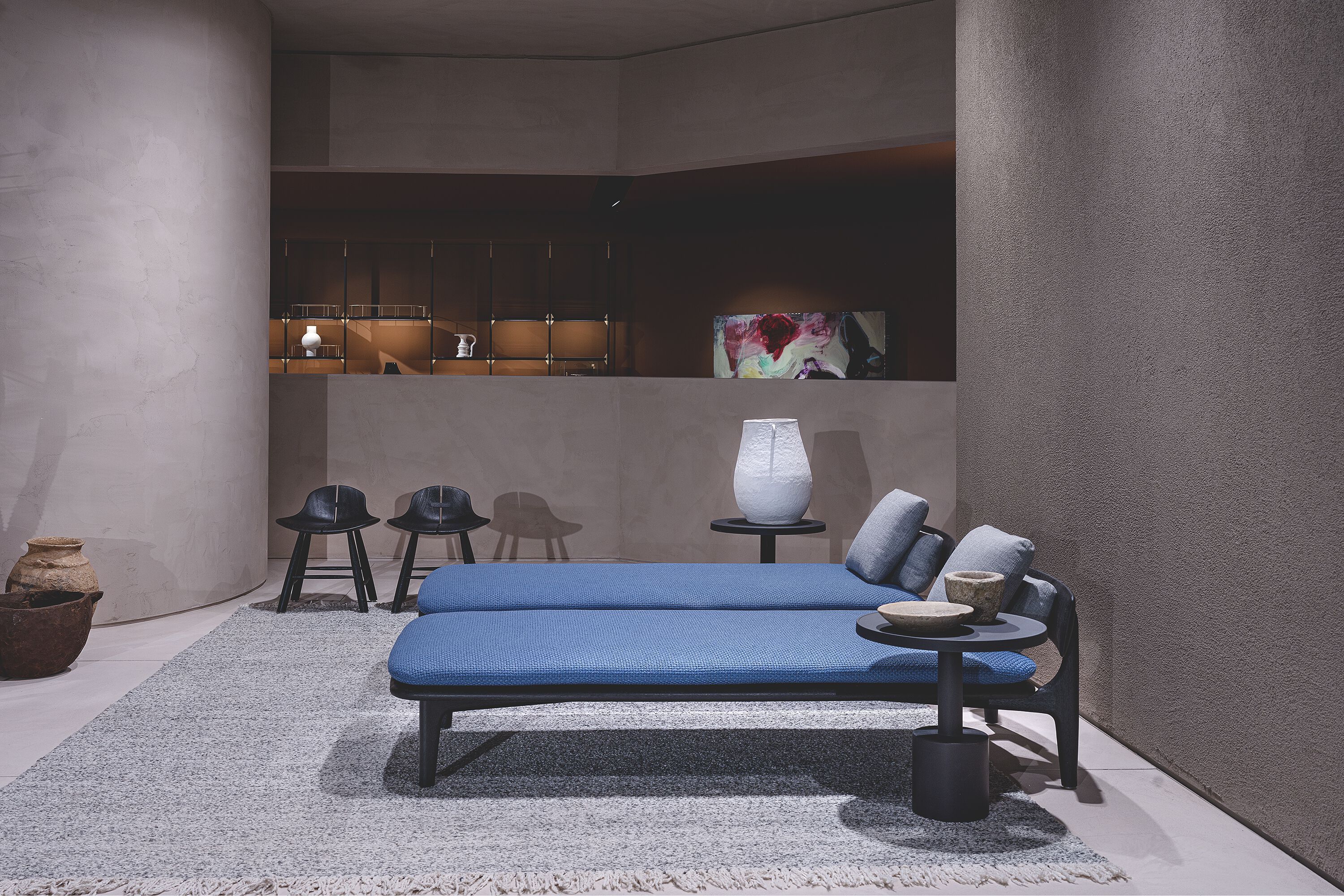 Рециркулированный прямоугольный ковер любимчика Baxter SALINAS ARCH-00032642 - Вид №1