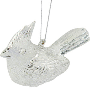 Украшение ёлочное «Птица серебряная», 11 см, пластик, цвет серебристый ERICHKRAUSE DECOR
