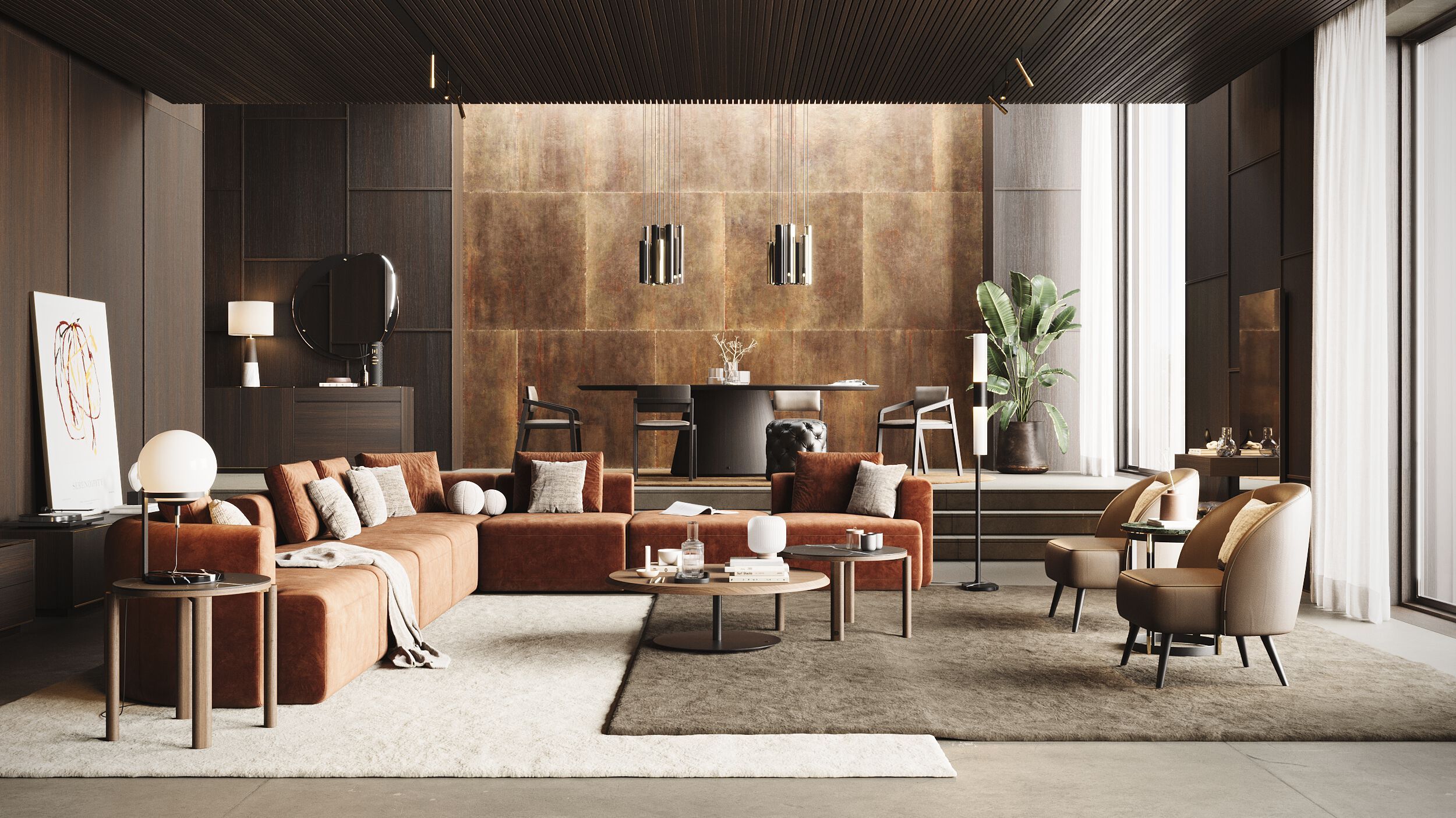 Тканевое кресло Laskasas Origin ARCH-00107448 - Вид №3