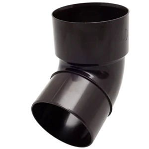 Колено трубы Ø80 67° коричневый