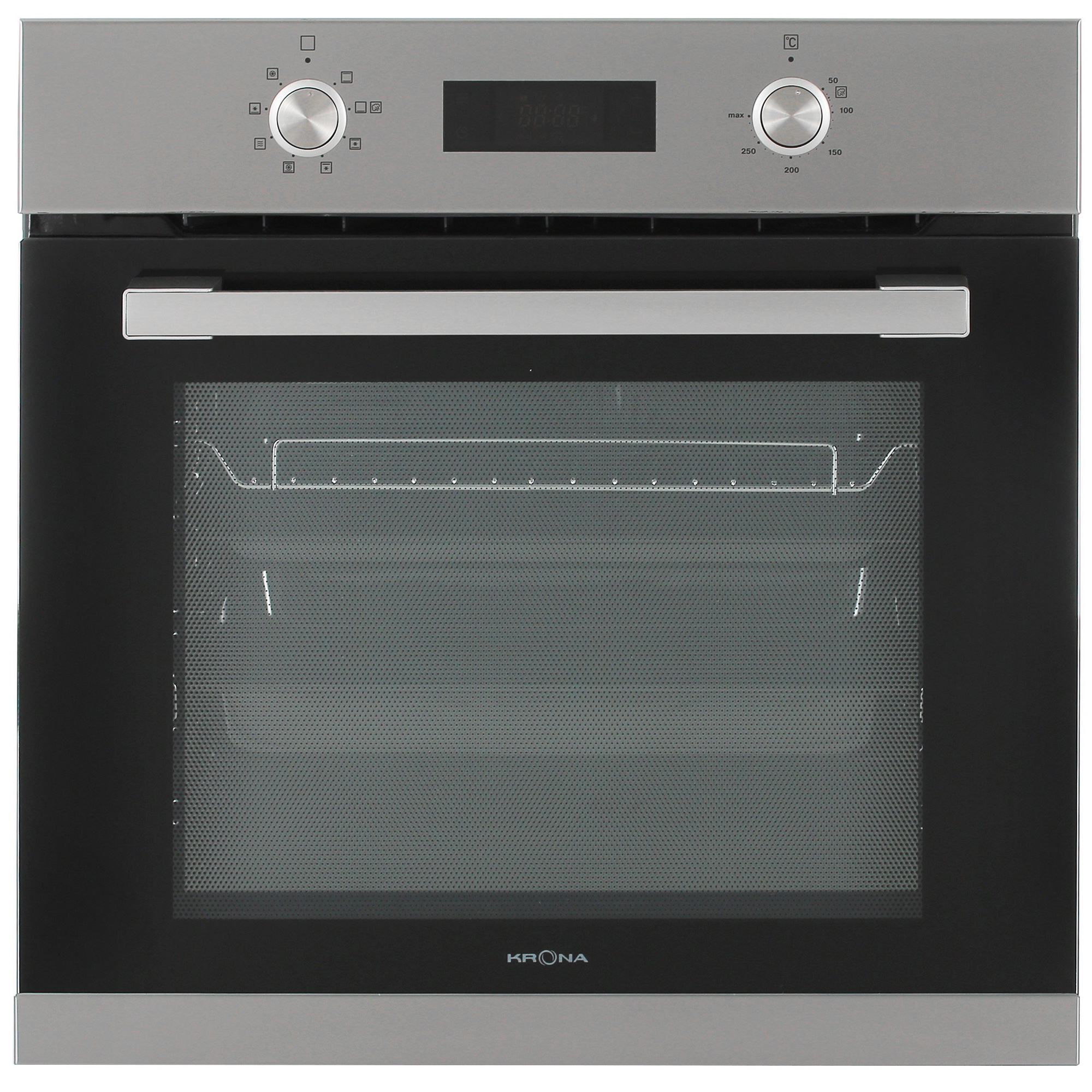 5367671 Электрический духовой шкаф KRONA STEFANO 60 IX серебристый KRONA1 STDN-0008094