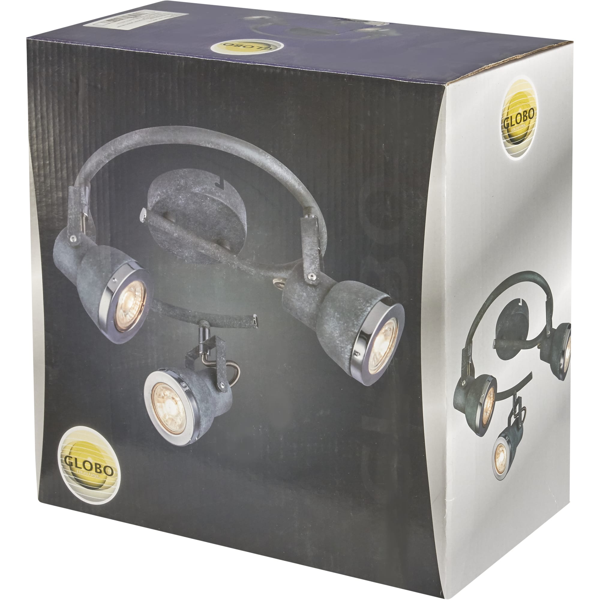 82156834 Спот GLOBO -3 GU10 3x50W серый 57000 Santreyd  - Вид №7