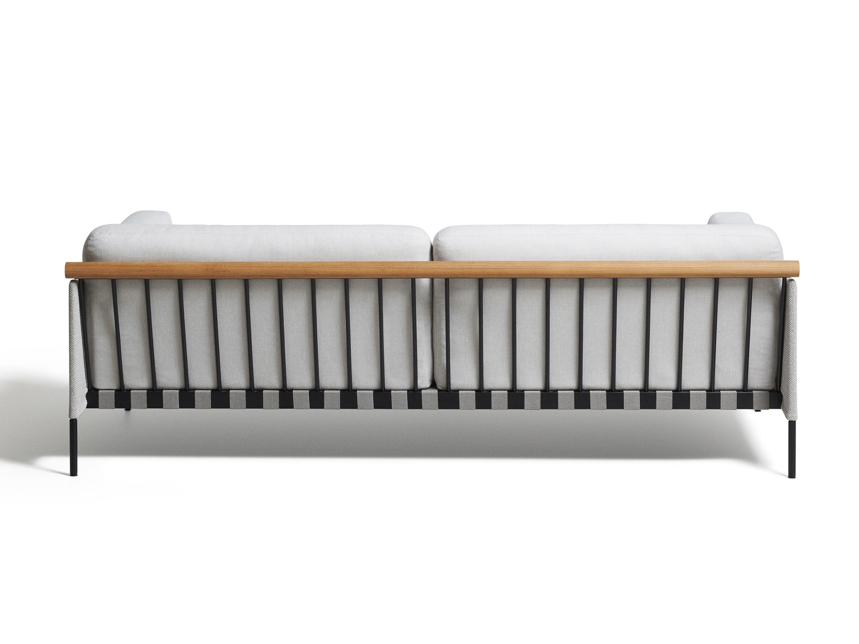 3-местный тканевый съемный садовый диван DE PADOVA Étiquette Outdoor ARCH-00143857 - Вид №1