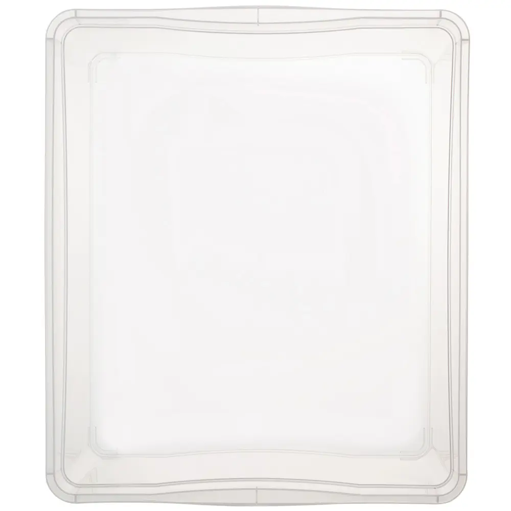 Комплект ящиков для хранения 40x33.5x17 см пластик с крышкой цвет прозрачный 3 шт 14313366 STLM-2194670 Santreyd  - Вид №2