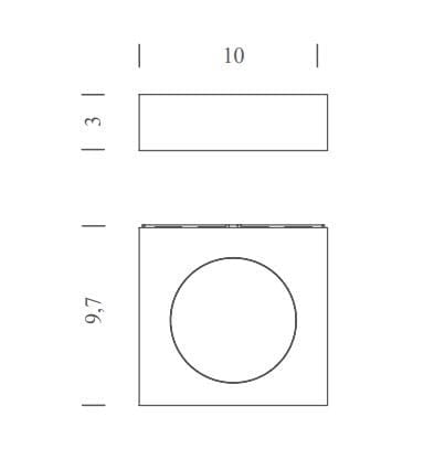Литой алюминиевый светодиодный настенный светильник In Stock Nemo ARCH-00029518 - Вид №2