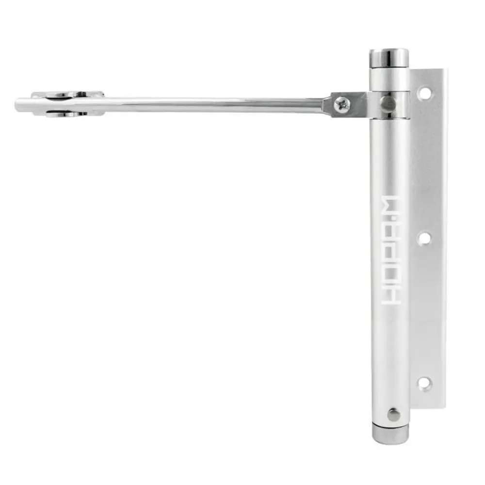 Доводчик дверной пружинный 102 цвет серебро до 30 кг НОРА-М STLM-2190495