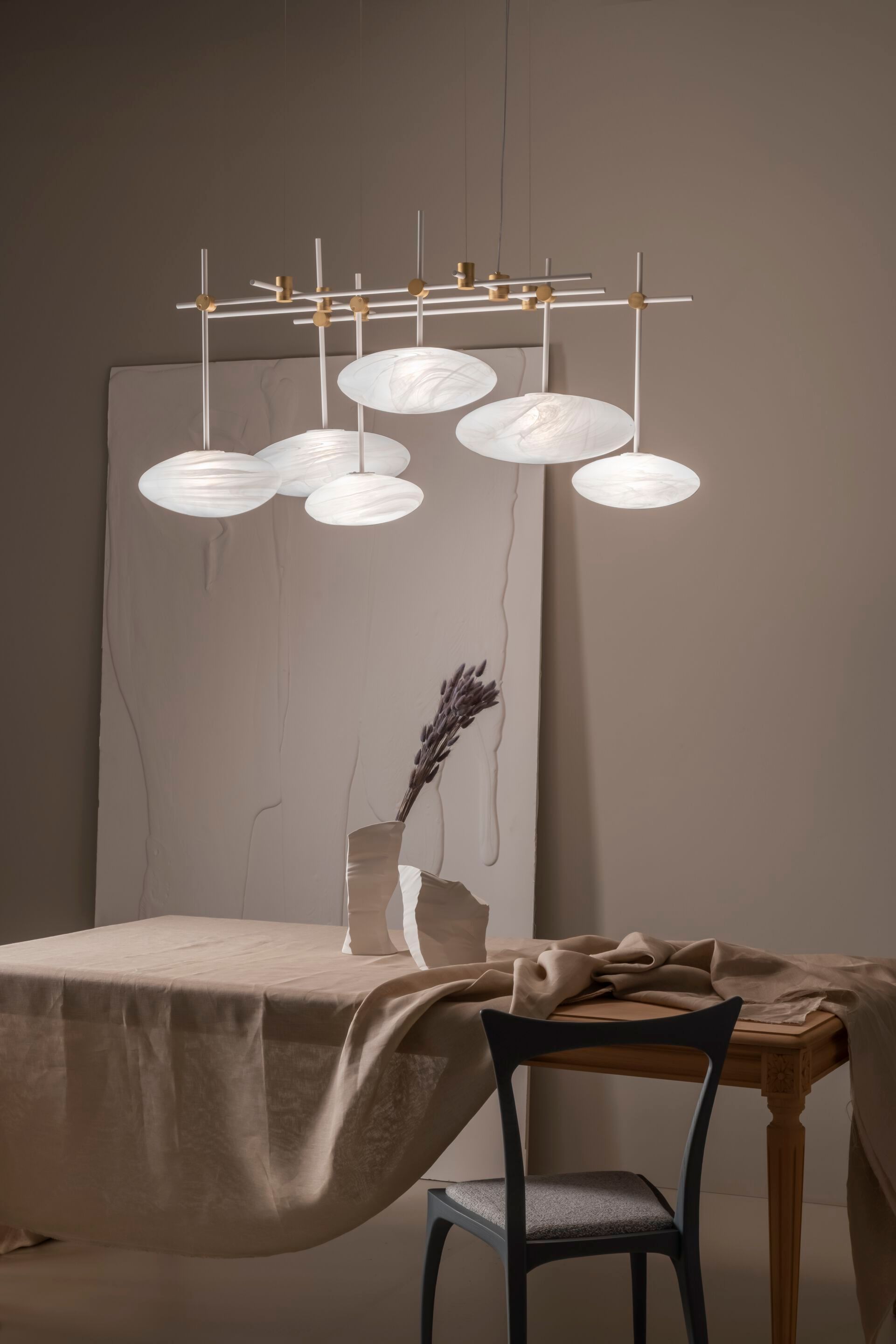 Люстра из стали и стекла Patrizia Volpato облака ARCH-00125922 - Вид №4