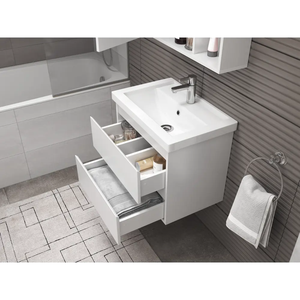 Тумба Vigo Matteo для ванной под раковину - элегантное решение для современного интерьера 89050543 STLM-0968074 - Вид №10