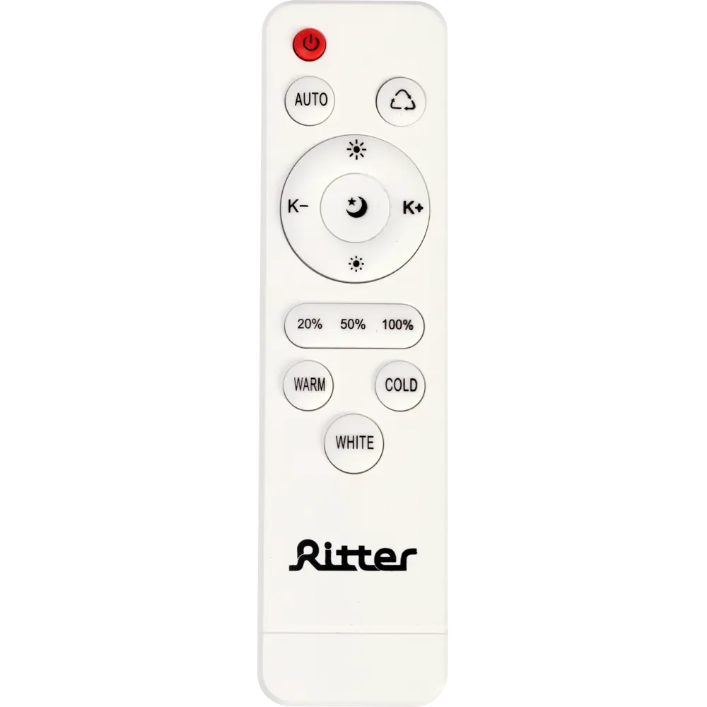 Люстра потолочная светодиодная диммируемая Ritter Rivo 52090 4 с д/у 72 Вт 17 м² 2700К-6500К цвет белый/золотой 84339637 STLM-2184532  - Вид №4