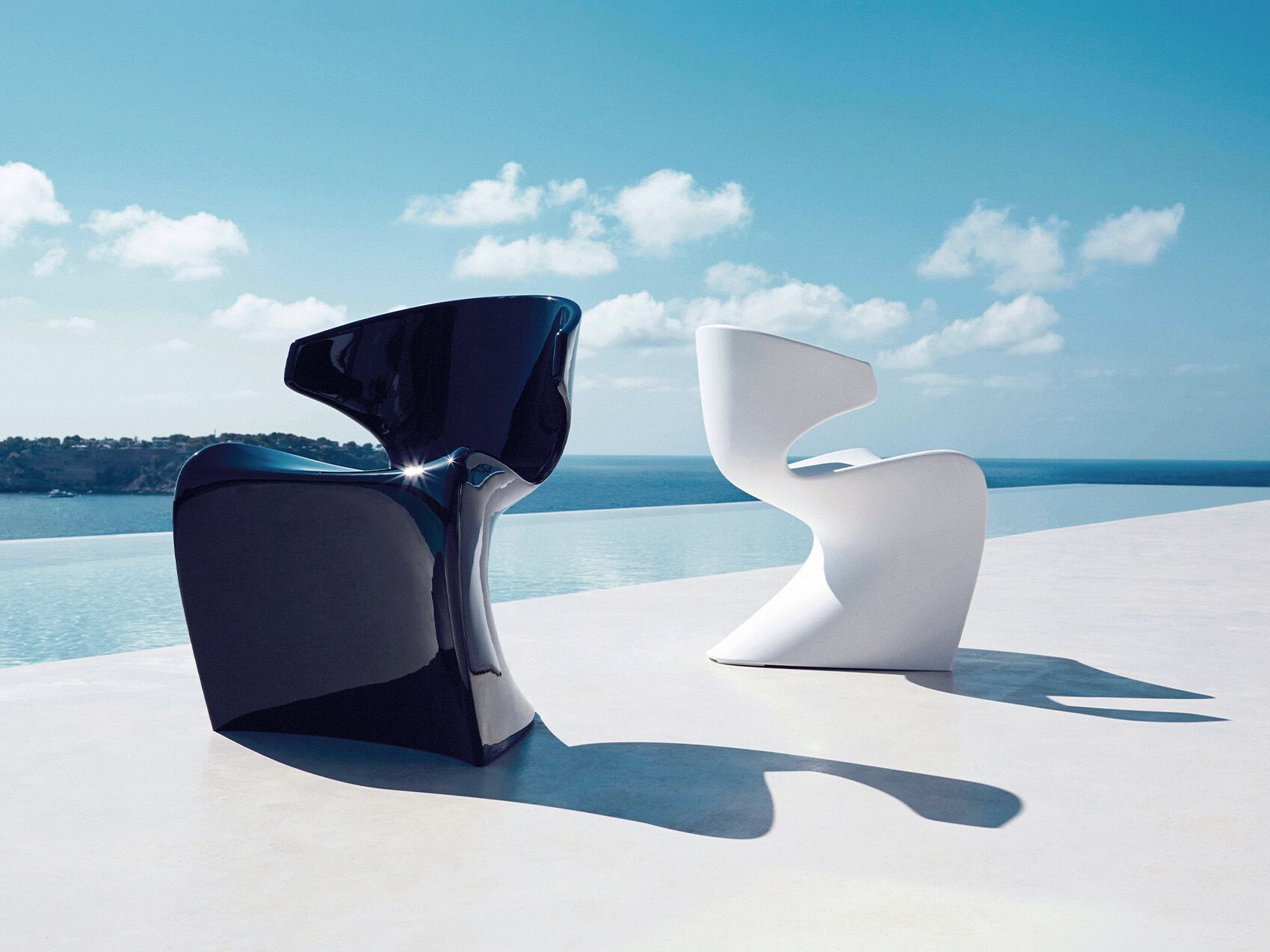 Консольный стул с подлокотниками Vondom ARCH-00127937 - Вид №1