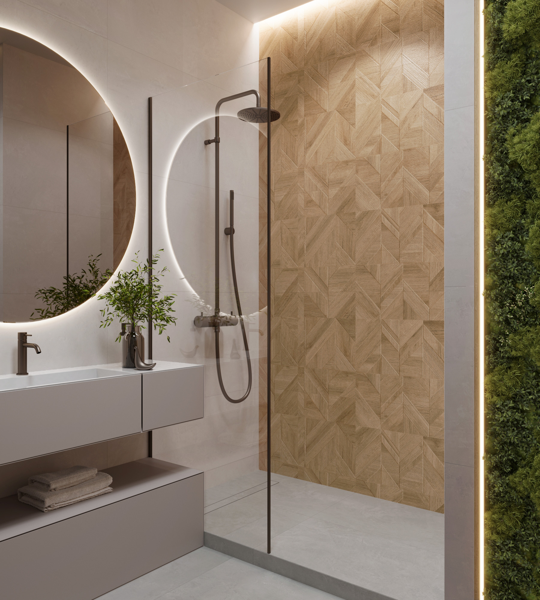 Керамогранит ROCKWOOD OAK 60х120 Arcadia Ceramica RT7013-P  - Вид №1