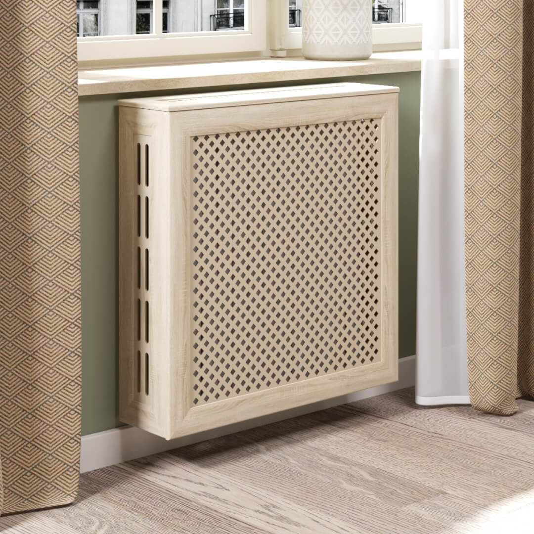 Экран для радиатора 60х60 см Глория дуб сонома STELLA Standart STSR-1076 - Вид №1