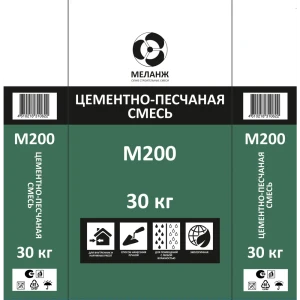 Смесь цементно-песчаная М200 (ЦПС) 30 кг
