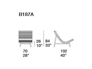 Бамбуковое садовое кресло Paola Lenti SHIBUSA ARCH-00033008 - Вид №3
