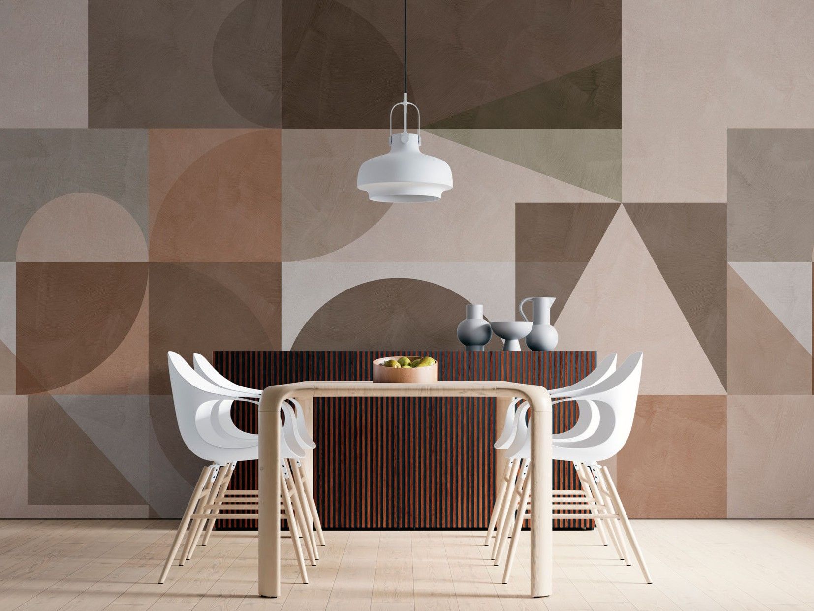 Геометрические панорамные обои Rimura 2019 ARCH-00043086