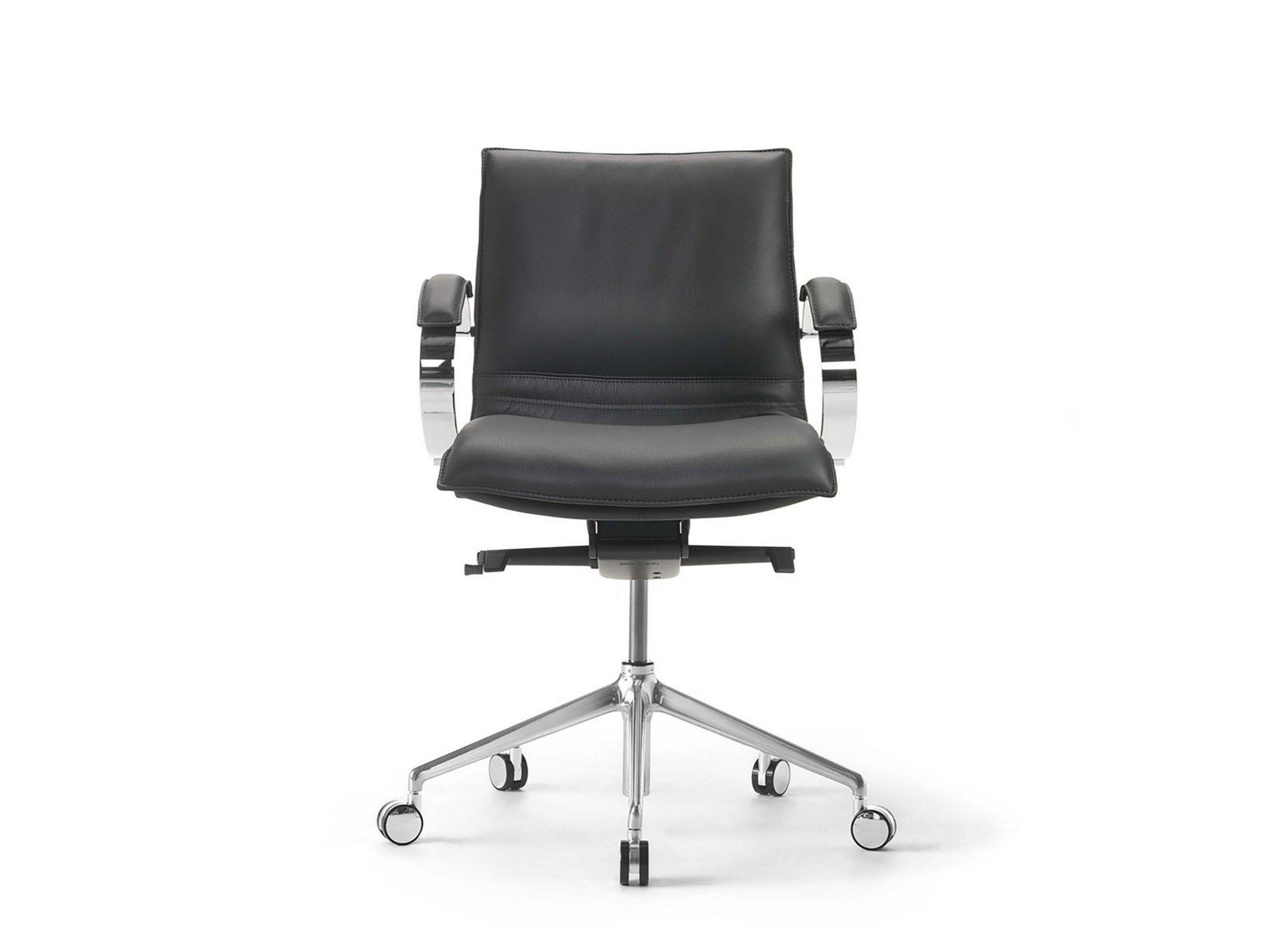 Офисное кресло с регулируемой высотой из кожи SITIA Sabal ARCH-00059486 - Вид №1