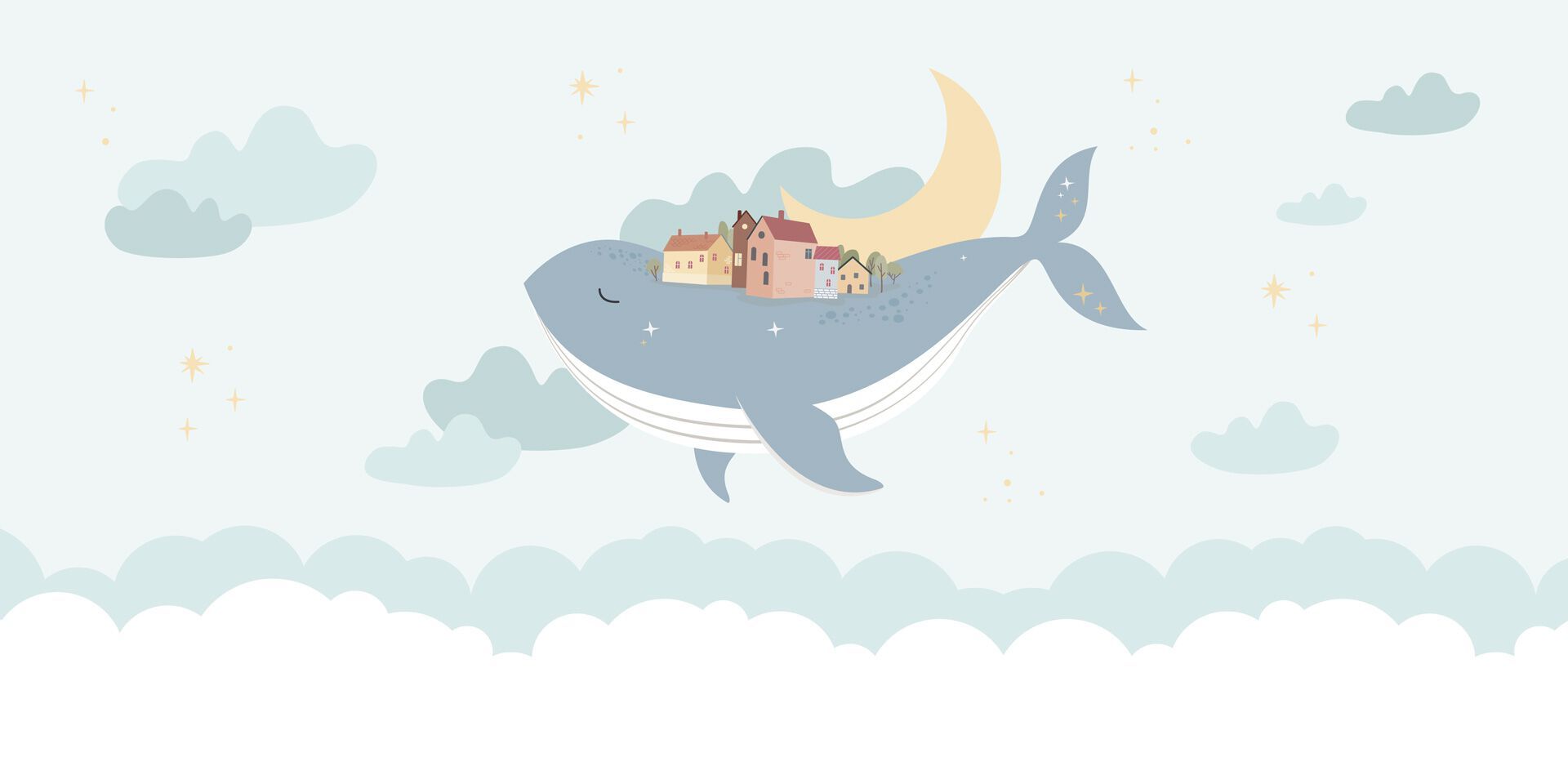 Панорамные обои для детей Rimura 2025 ARCH-00119070 - Вид №1