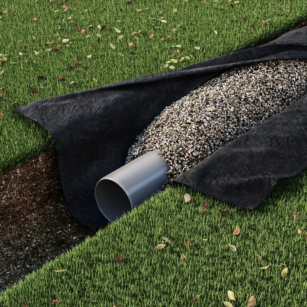 Геотекстиль термоскрепленный Axton 1x30 м 100 г/м² STLM-2079565 - Вид №5