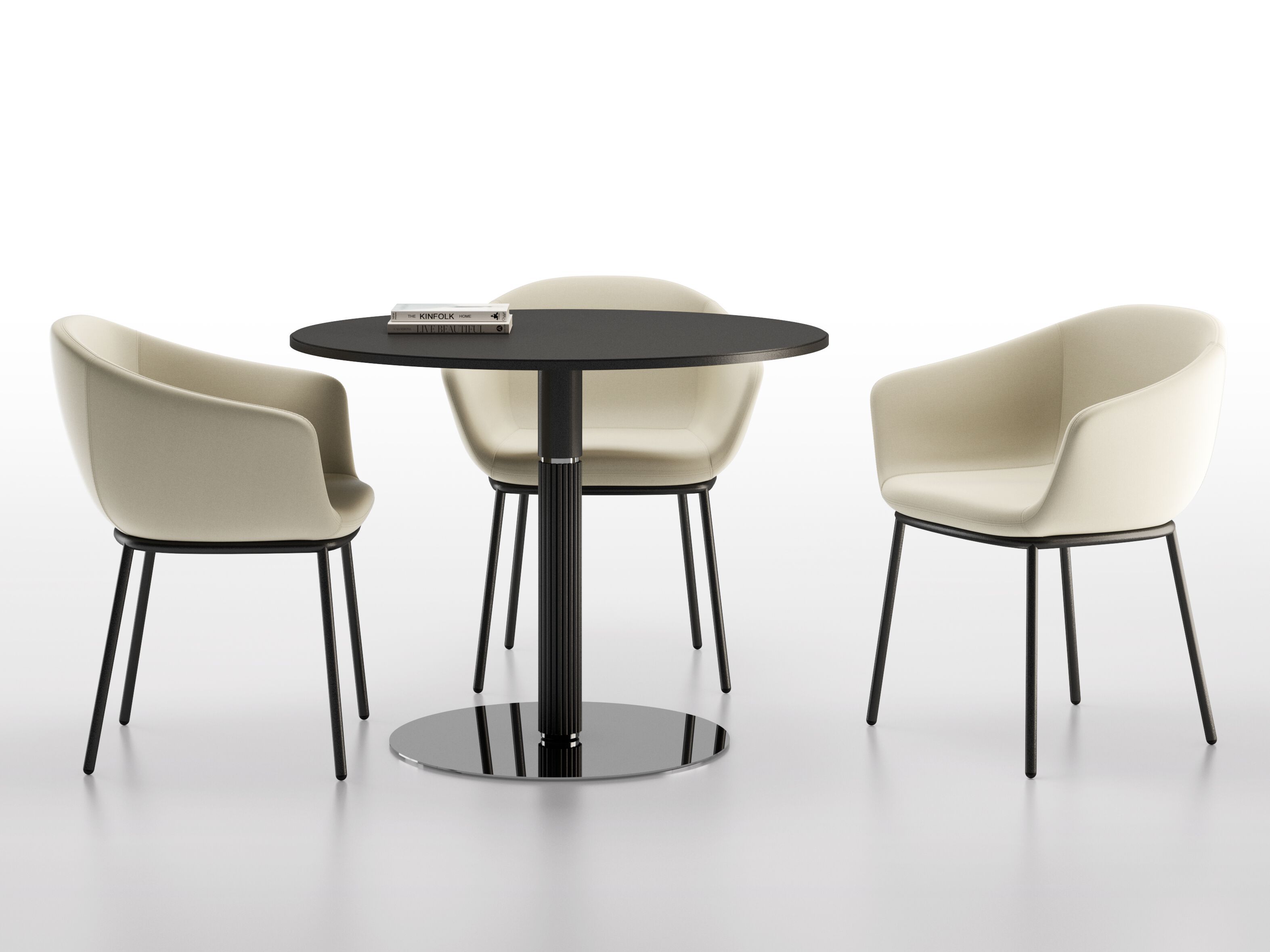 Круглый деревянный стол BBB COSIMO ARCH-00080673 - Вид №2