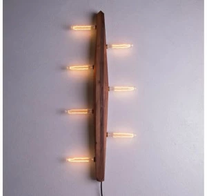 HOOKL und STOOL Светодиодный настенный светильник прямого света из массива дерева