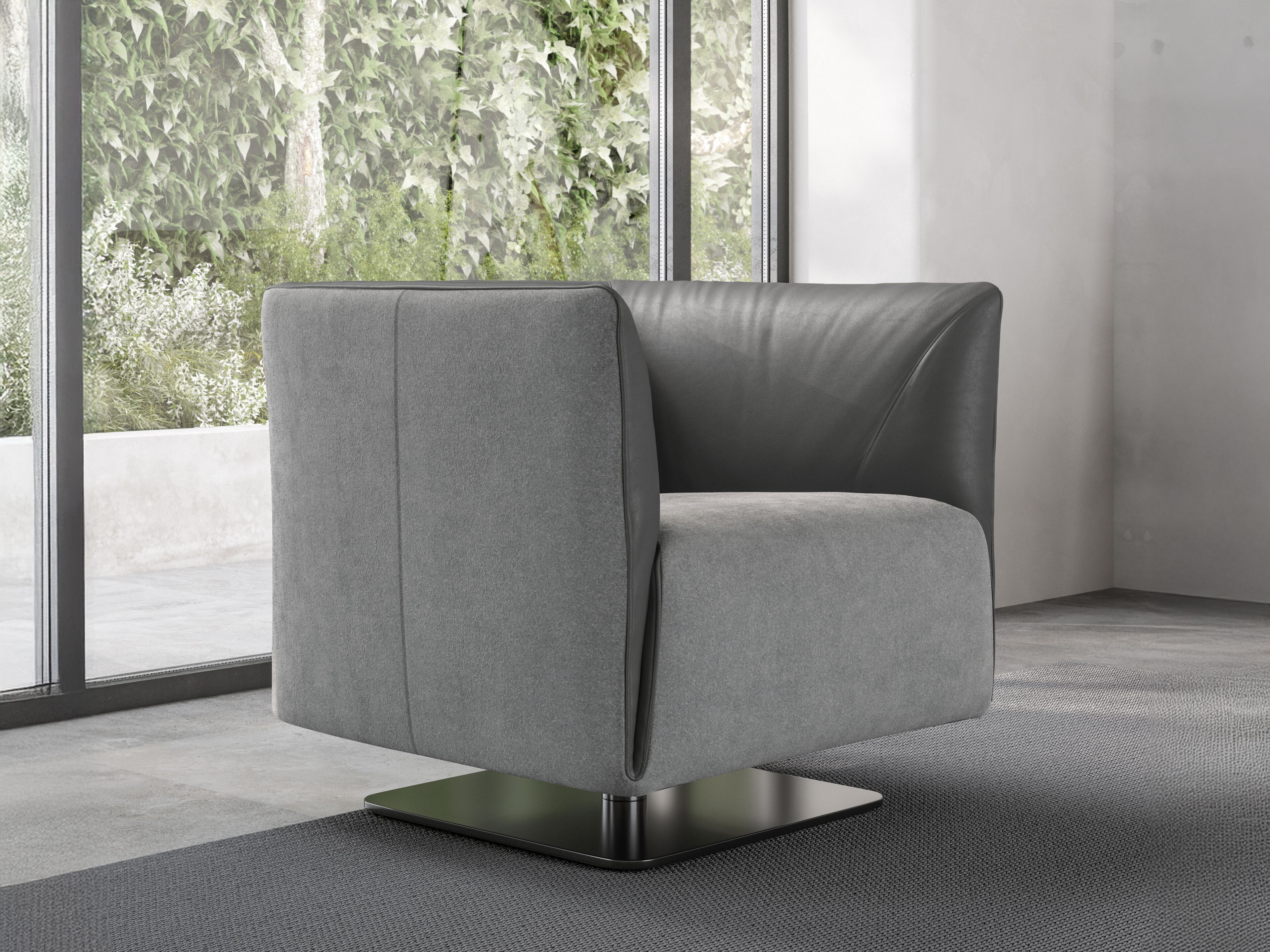 Вращающееся кресло Natuzzi Italia DODI ARCH-00034198 - Вид №3