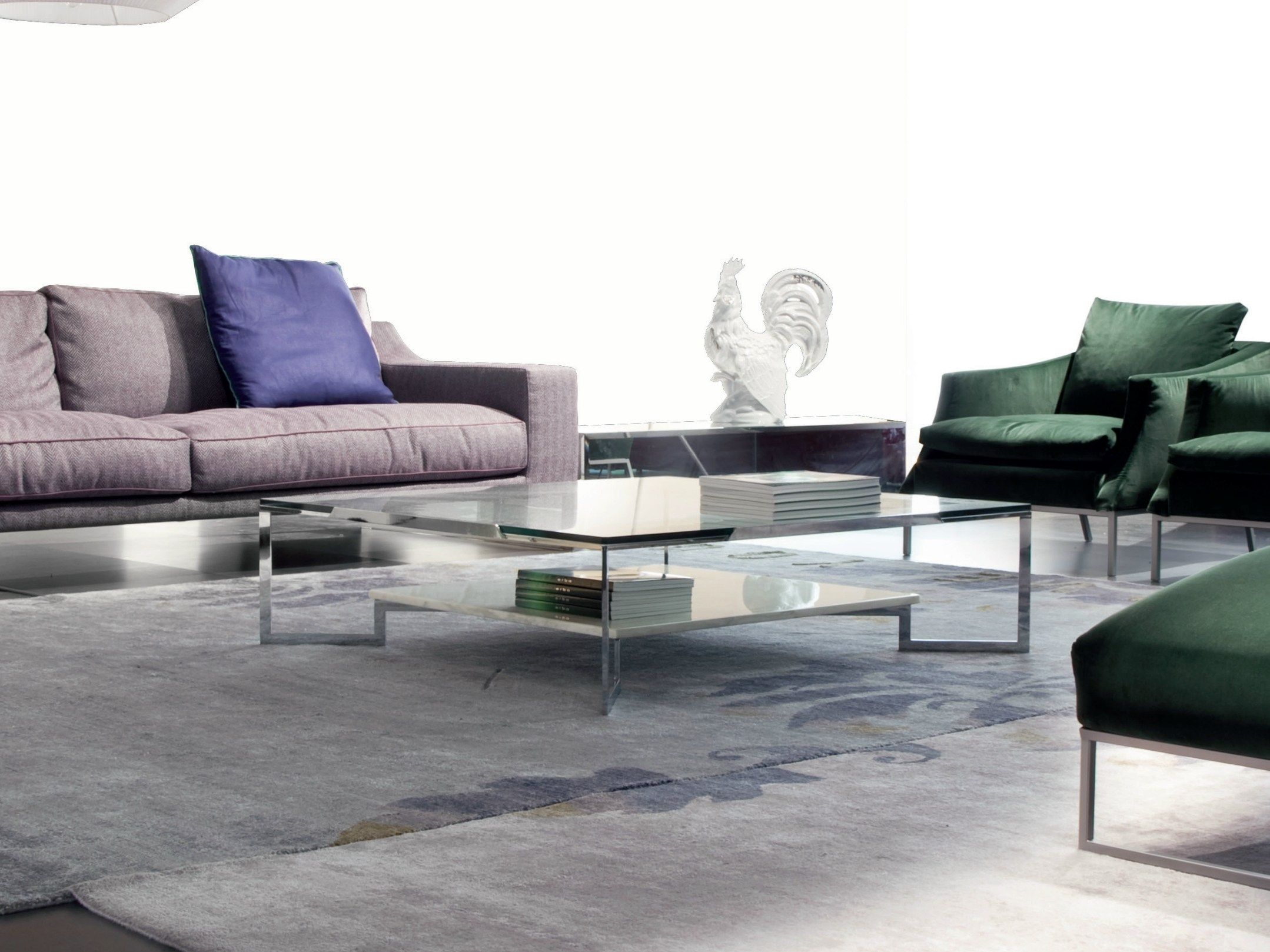 Низкий прямоугольный журнальный столик для гостиной ERBA ITALIA PASO DOBLE ARCH-00105932 - Вид №2