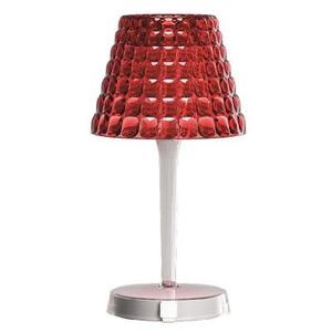 Настольный беспроводной  светильник Tiffany красный