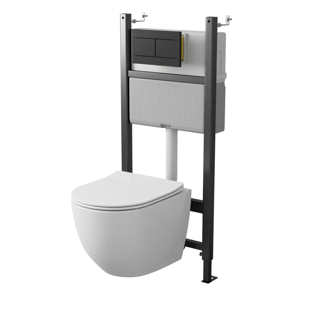 Santreyd Vikent Tornado 4в1 — подвесной унитаз с микролифтом и системой Slim 89374332 STLM-1428173