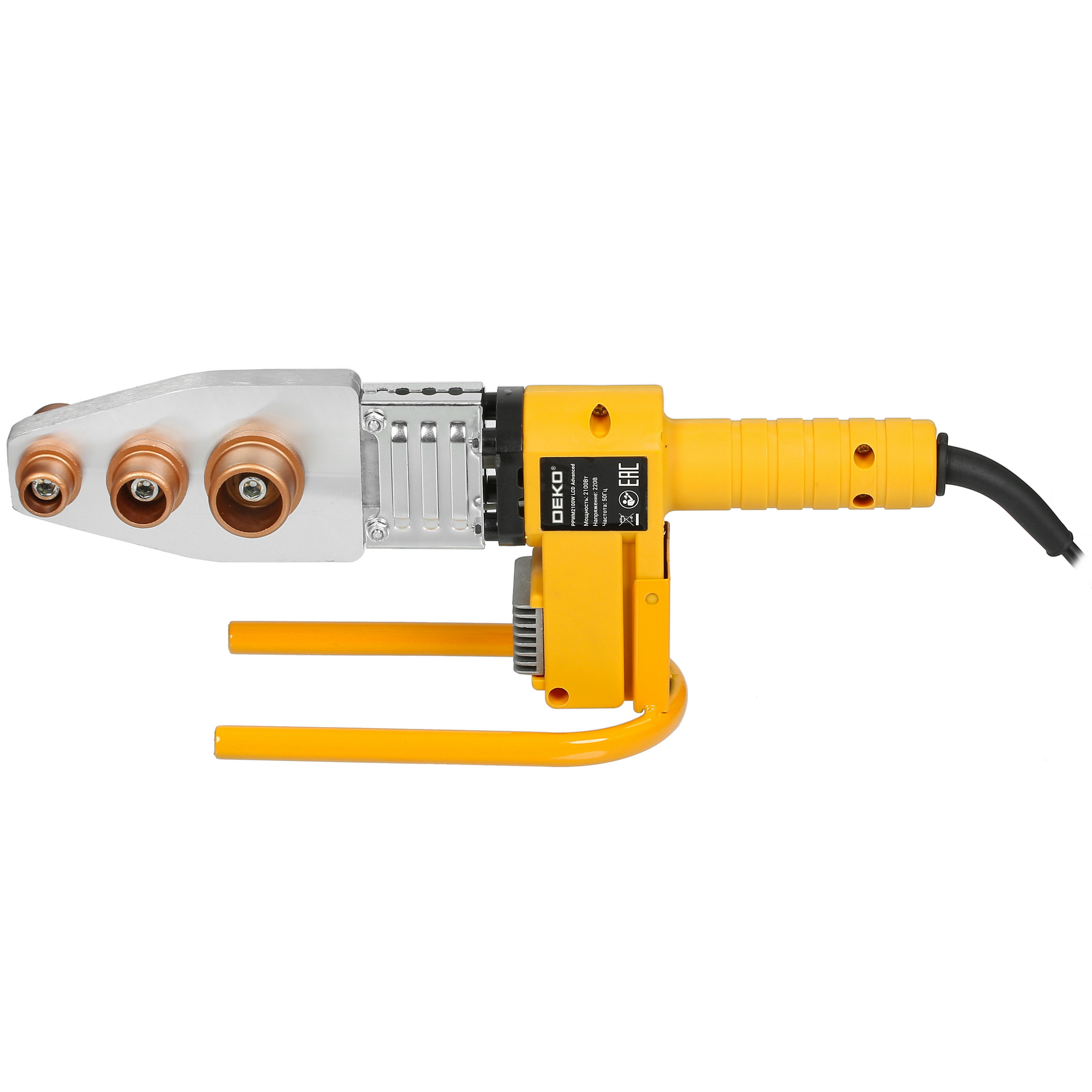 Сварочный аппарат для полипропиленовых труб DEKO PPWM2100W LCD Advanced 9020685 STDN-0109462 - Вид №3