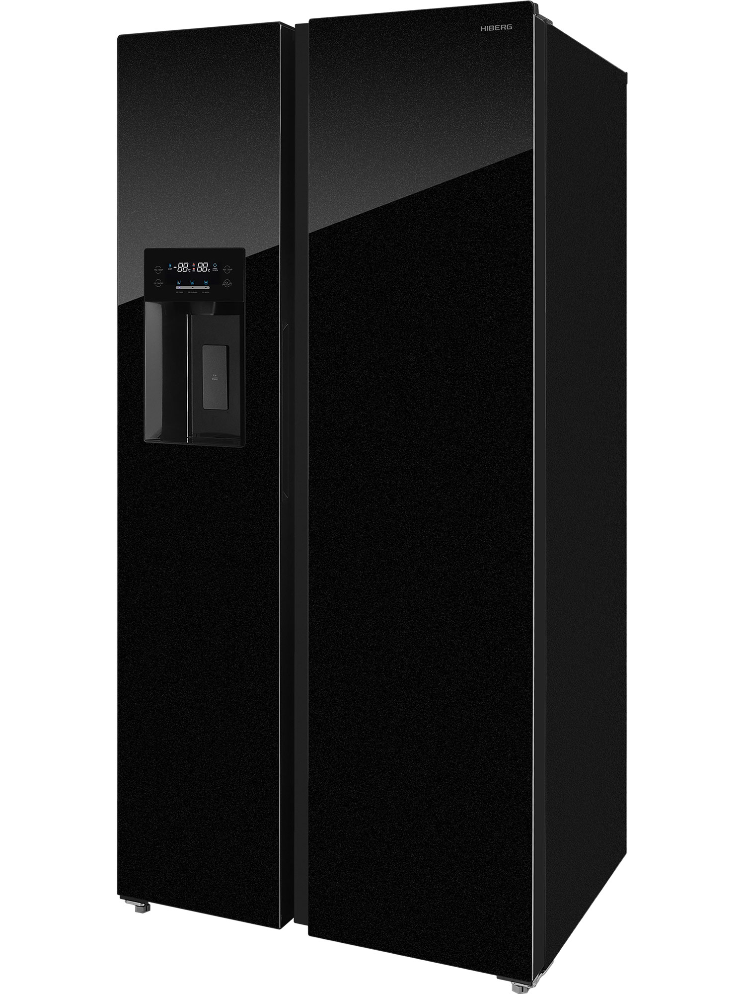 9168757 Холодильник Side by Side   HIBERG RFS-655DX NFGB inverter черный STDN-0044123 - Вид №2