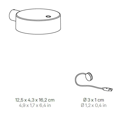 Регулируемый алюминиевый светодиодный настенный светильник Zafferano Super O ARCH-00017012 - Вид №7
