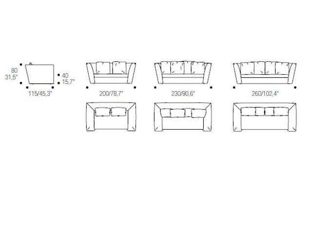 Модульный тканевый диван ERBA ITALIA ATOLLO ARCH-00057980 - Вид №4