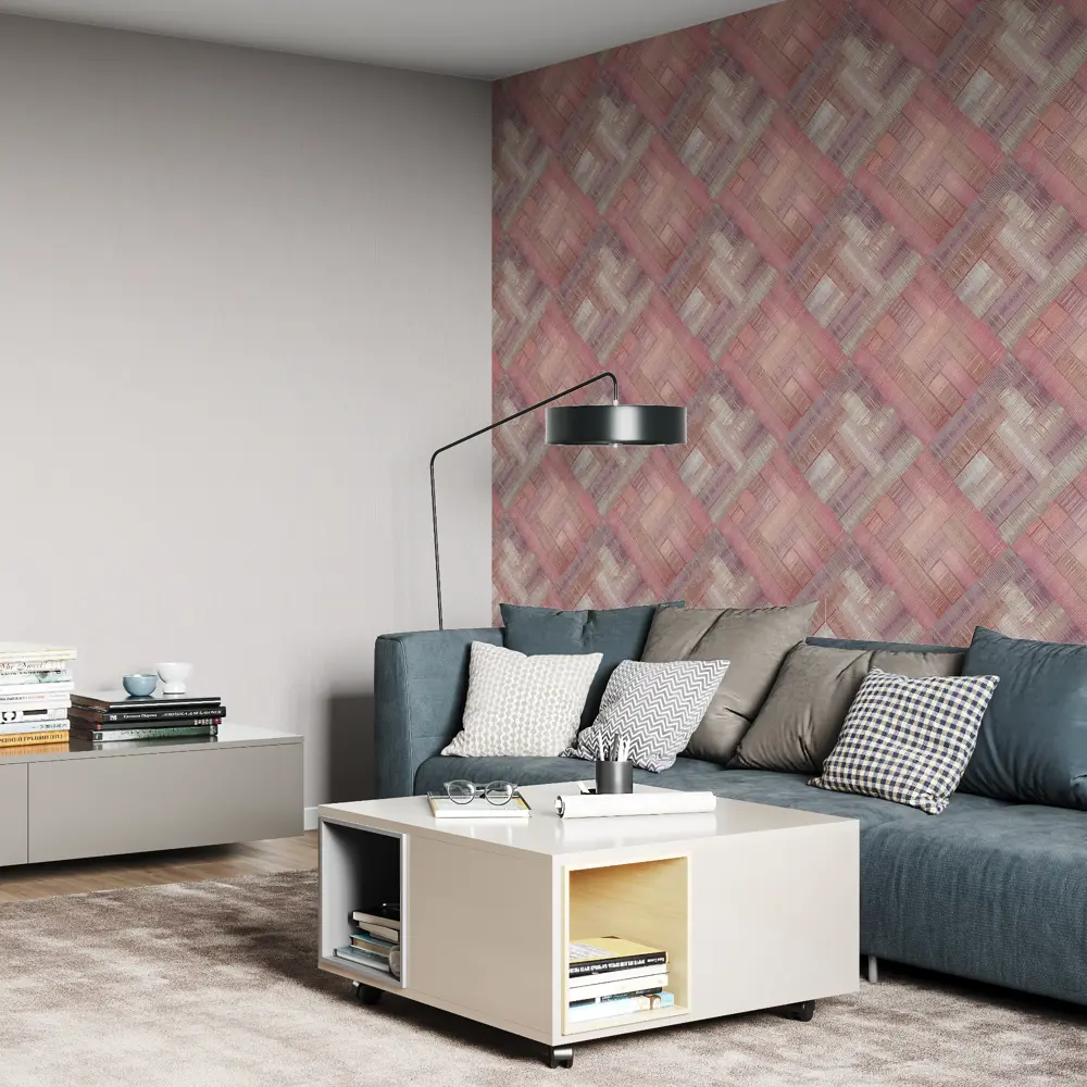 Обои флизелиновые Palitra Life Persia фиолетовые 1.06 м PL71869-56 84721782 STLM-2195154 - Вид №3