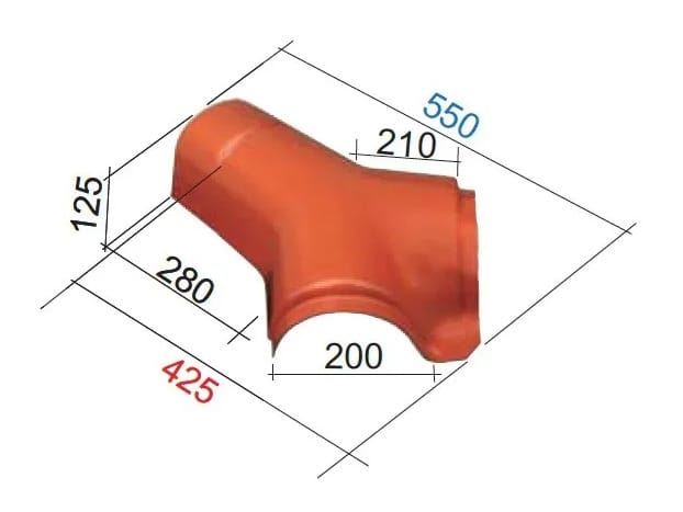 3-ходовой конек для кровельных листов First Corporation Cover-Life ARCH-00053071 - Вид №2