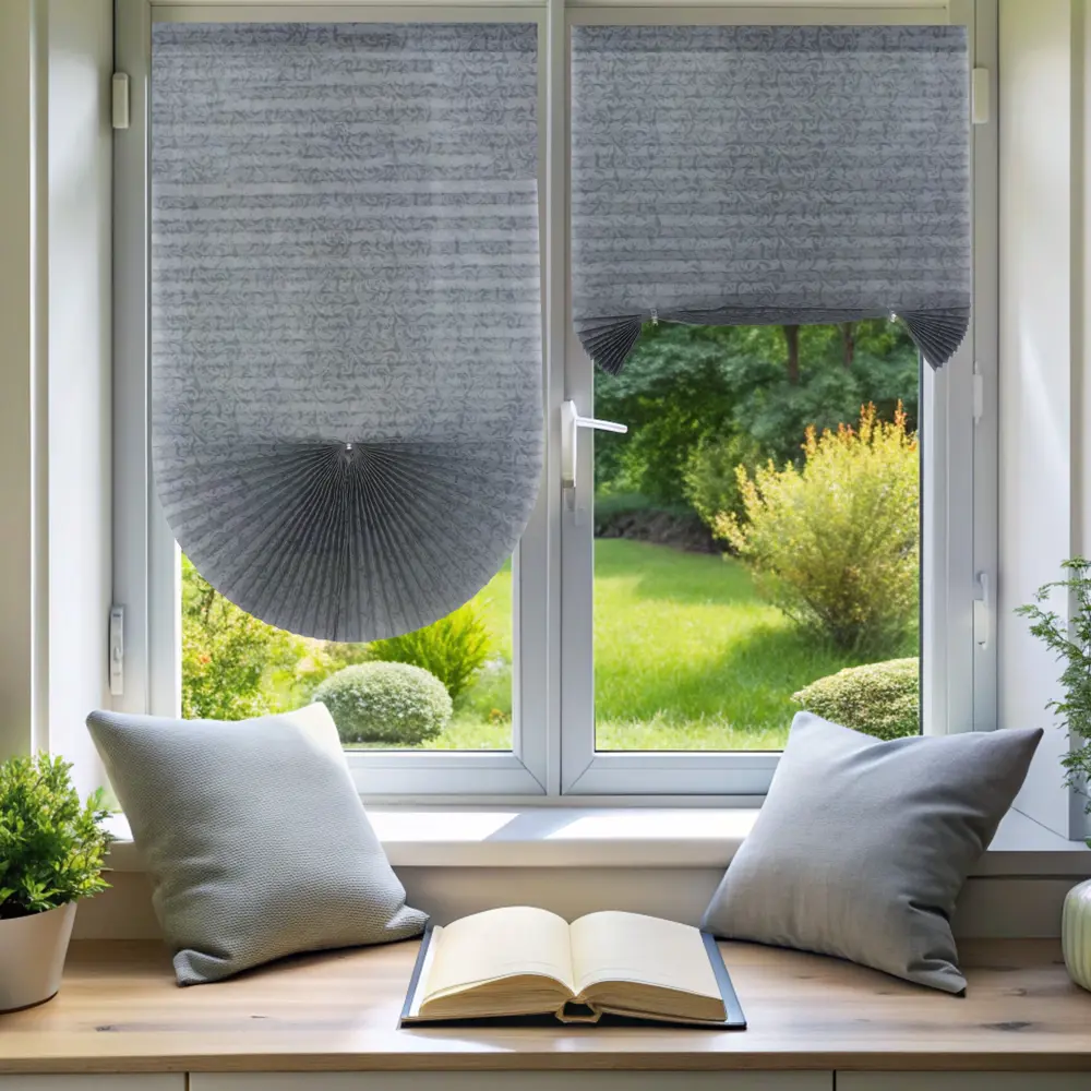 Штора-плиссе Room Decor LY-ETS-PB02 90x180 см полиэстер серый STLM-2071362 - Вид №4