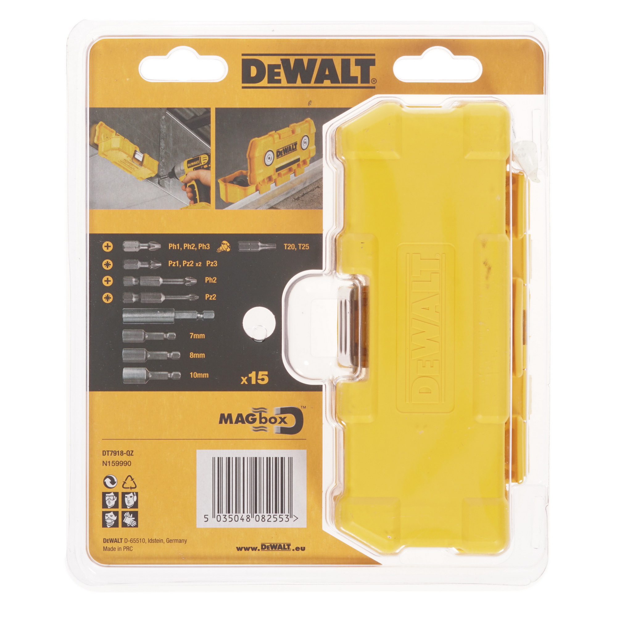 Набор бит DeWalt DT7918-QZ 1291096 STDN-0100509 - Вид №1