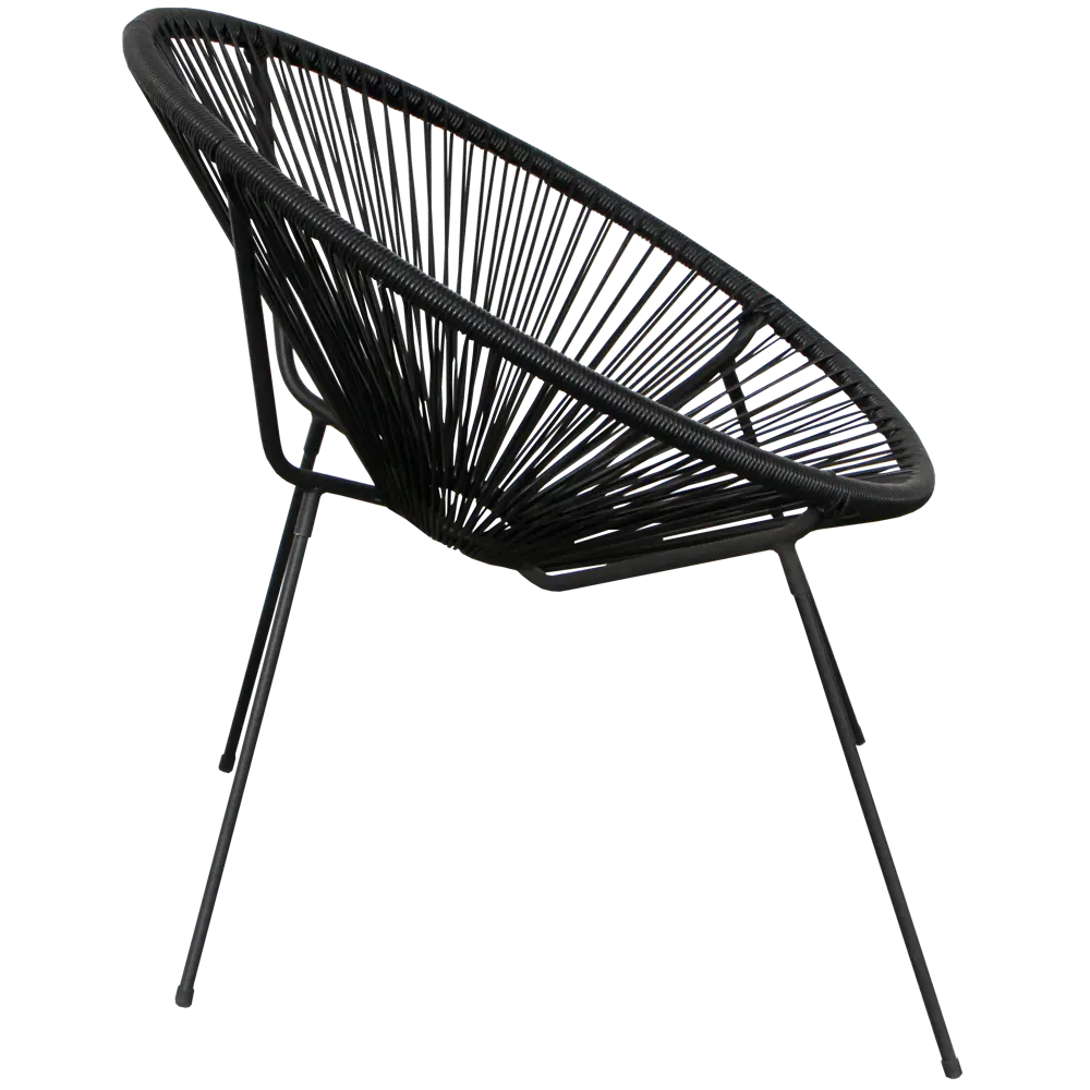 Стул садовый Acapulco 69x78/5x71x5 см, сталь, цвет чёрный 80019464 STLM-2091721 Santreyd  - Вид №3