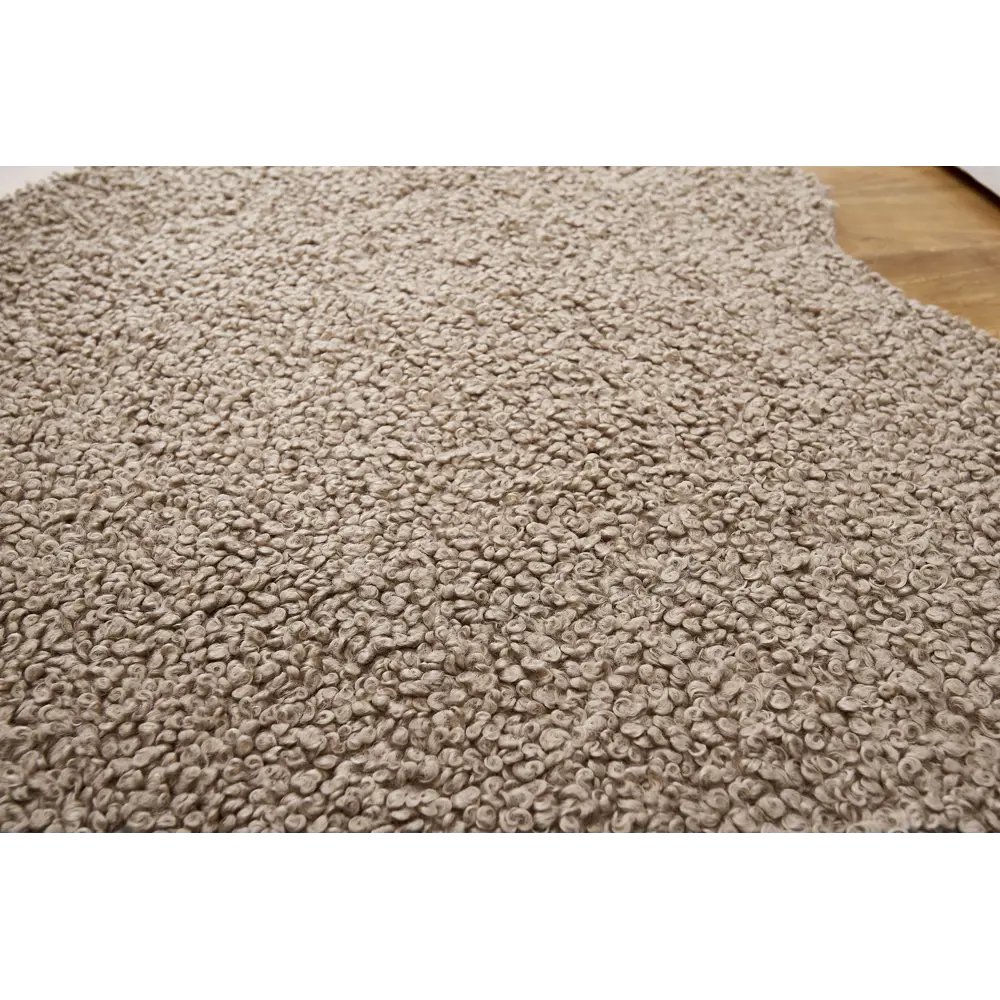 Ковер-шкура Teddy 60x90 см полиэстер цвет бежевая Santreyd STLM-2201182 - Вид №2