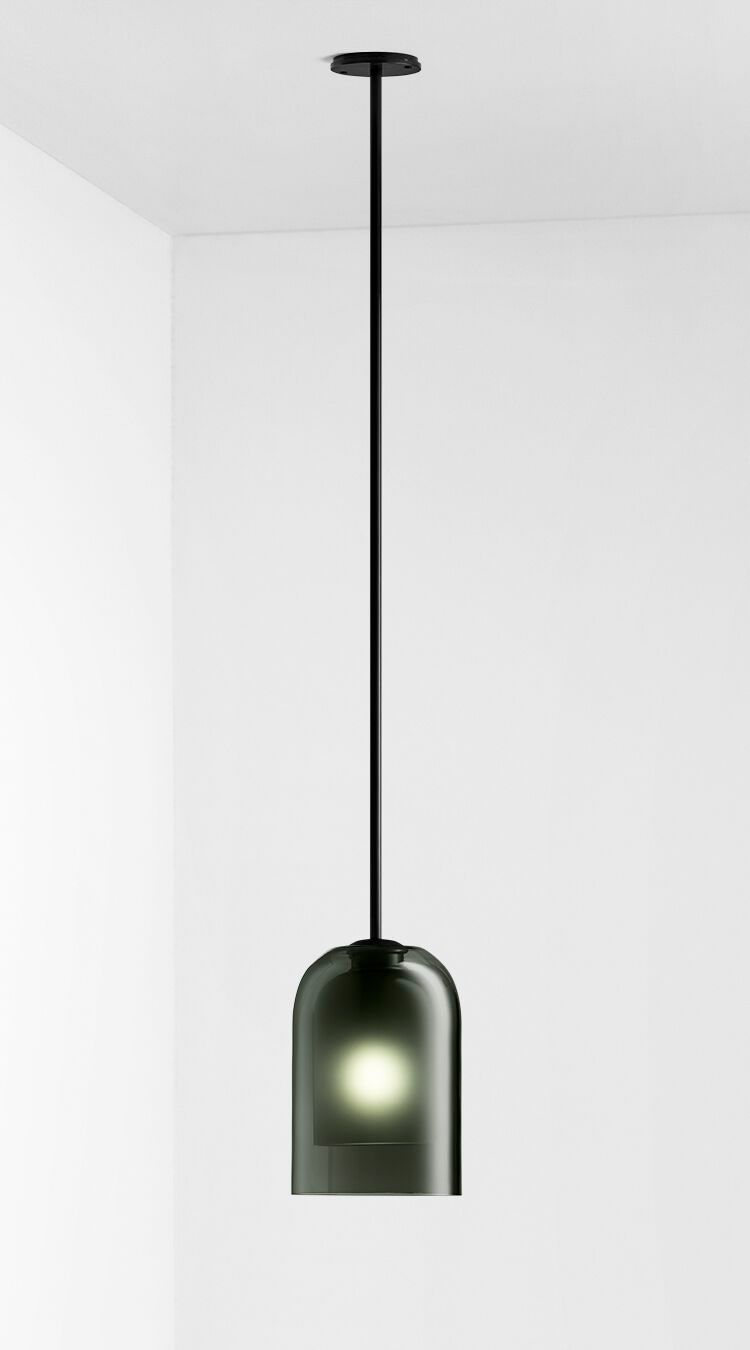 Подвесной светильник из стали и стекла Articolo Studios Lumi ARCH-00092123 - Вид №4