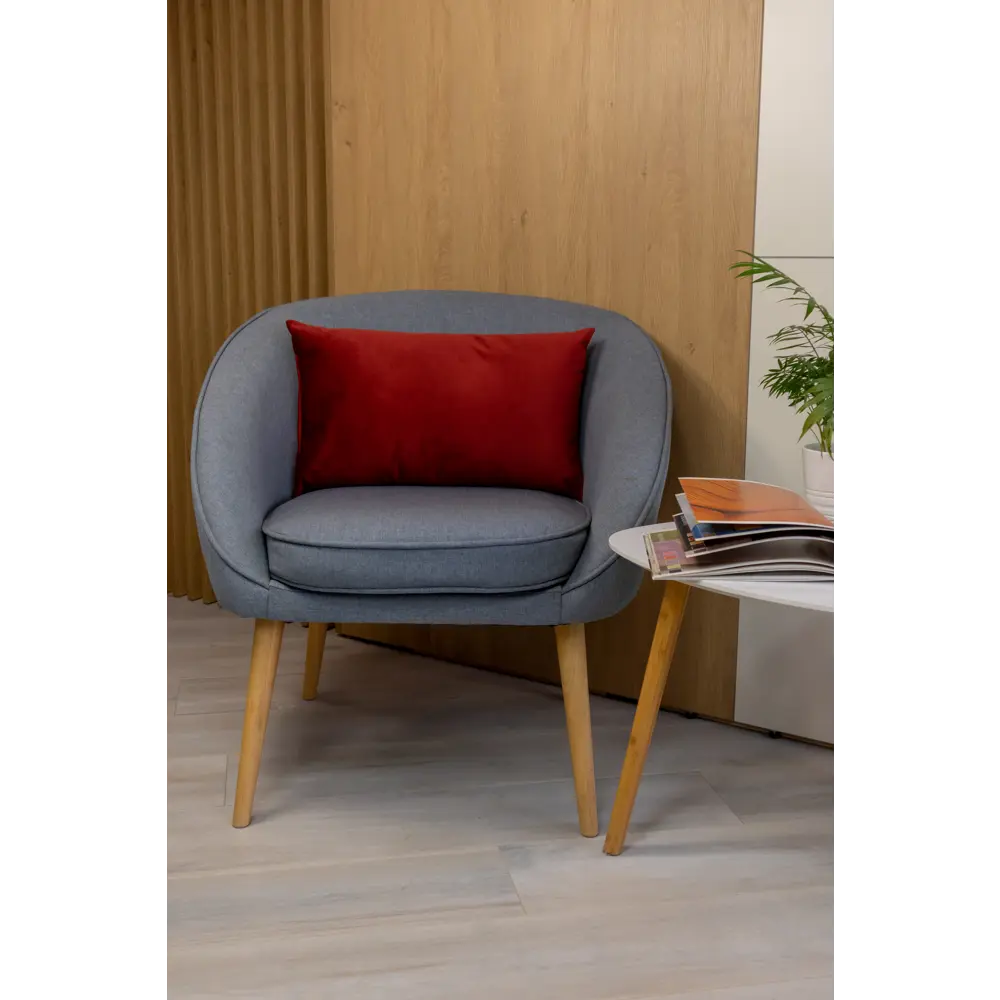 LINEN WAY Подушка Cocktail 1 в терракотовом цвете для гостиной и спальни 89334915 STLM-1035877 - Вид №3