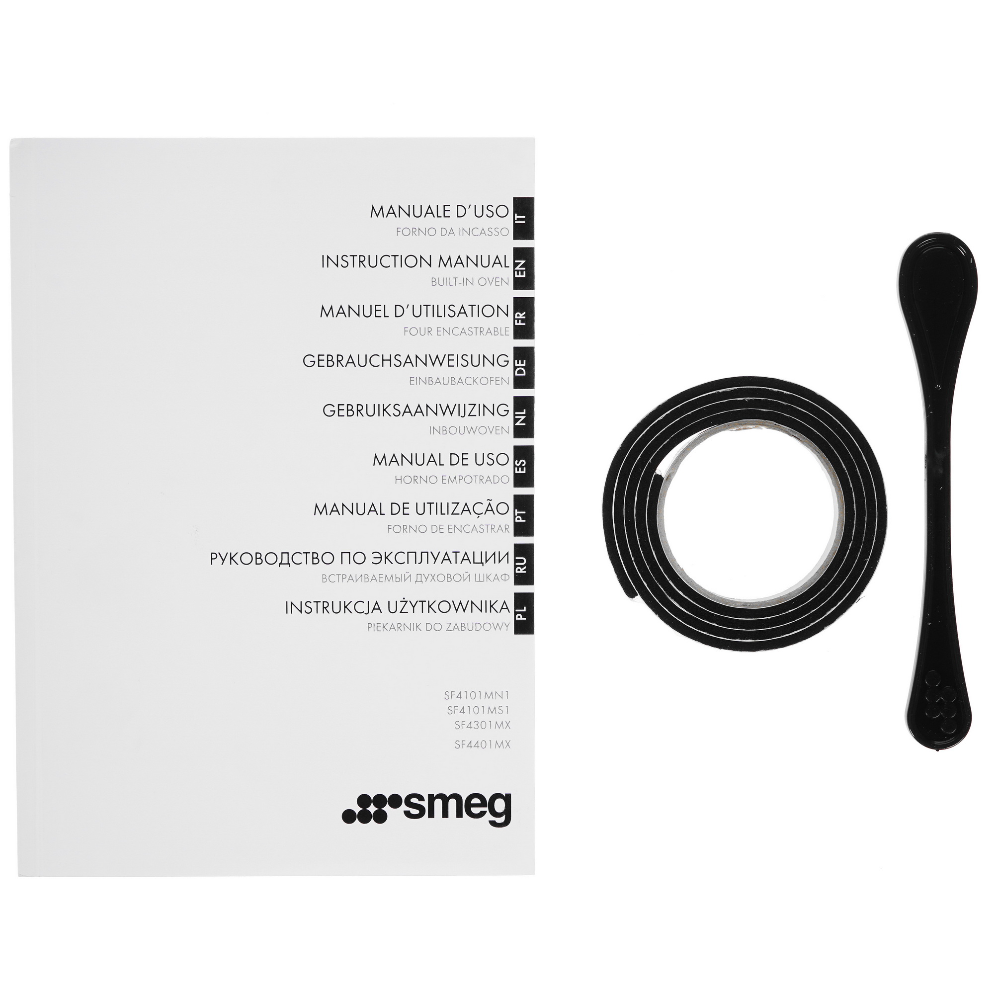 5313306 Встраиваемая микроволновая печь Smeg SF4101MS1 серый STDN-0131402 - Вид №8