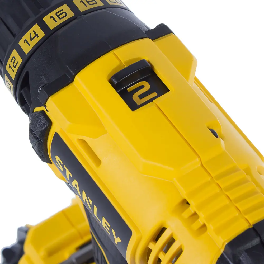 Шуруповерт аккумуляторный Stanley SCD20S2K 18 В Li-ion, 2x1.5 Ач STLM-2003895 - Вид №2