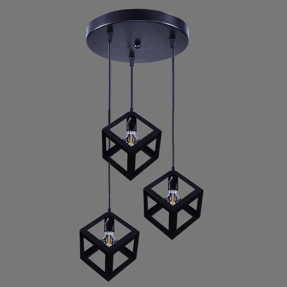 Люстра РОССВЕТ Лаватера - элегантное черное освещение для современного интерьера 89426683 STLM-1572041 - Вид №2