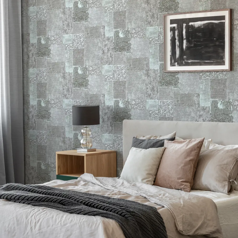 Обои флизелиновые Аспект Граттаж серые 1.06 м 70219-46 АСПЕКТ РУ STLM-2023020 - Вид №3