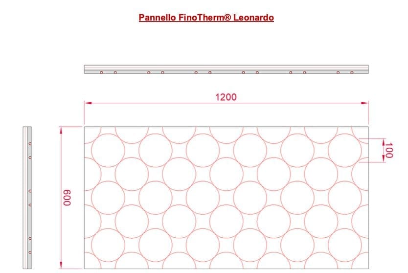 Излучающая потолочная панель из гипсокартона ECOBEL FinoTherm® ARCH-00106366 - Вид №3