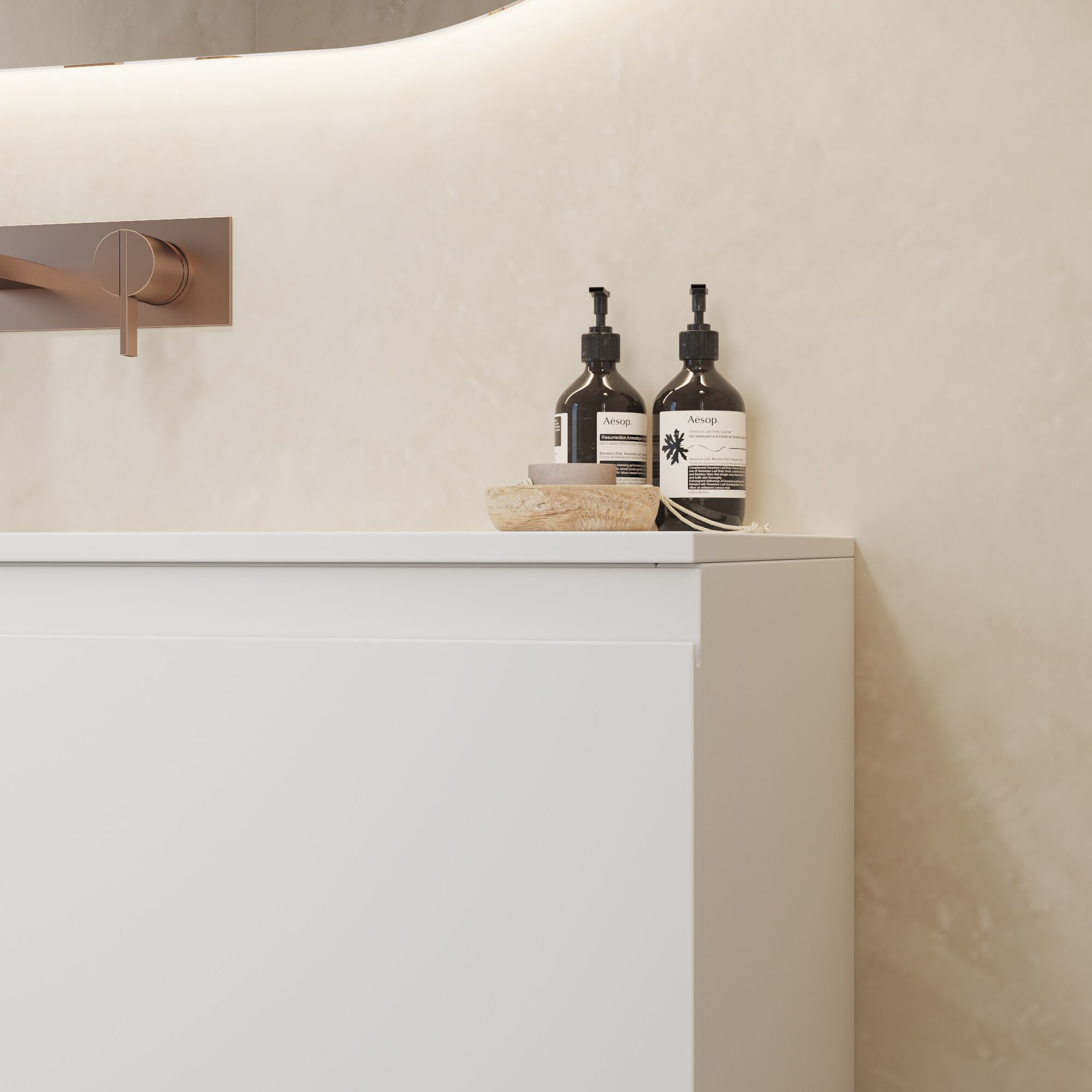 Двойная раковина Corian® с ящиками RILUXA Apollo ARCH-00102891 - Вид №4