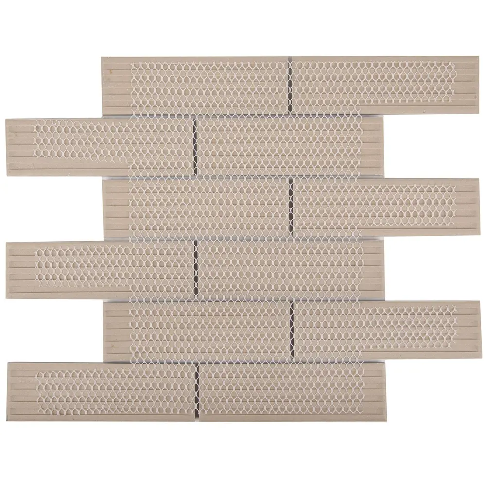 Мозаика керамическая Smart Mosaic Homework 28.7x29.6 см цвет голубой STLM-2159391 - Вид №4