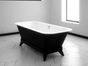 Hidrobox Отдельностоящая прямоугольная ванна Alfa essential deco
