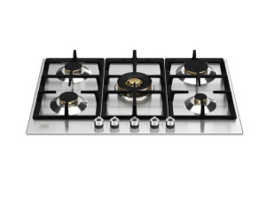 Встраиваемая газовая плита из нержавеющей стали