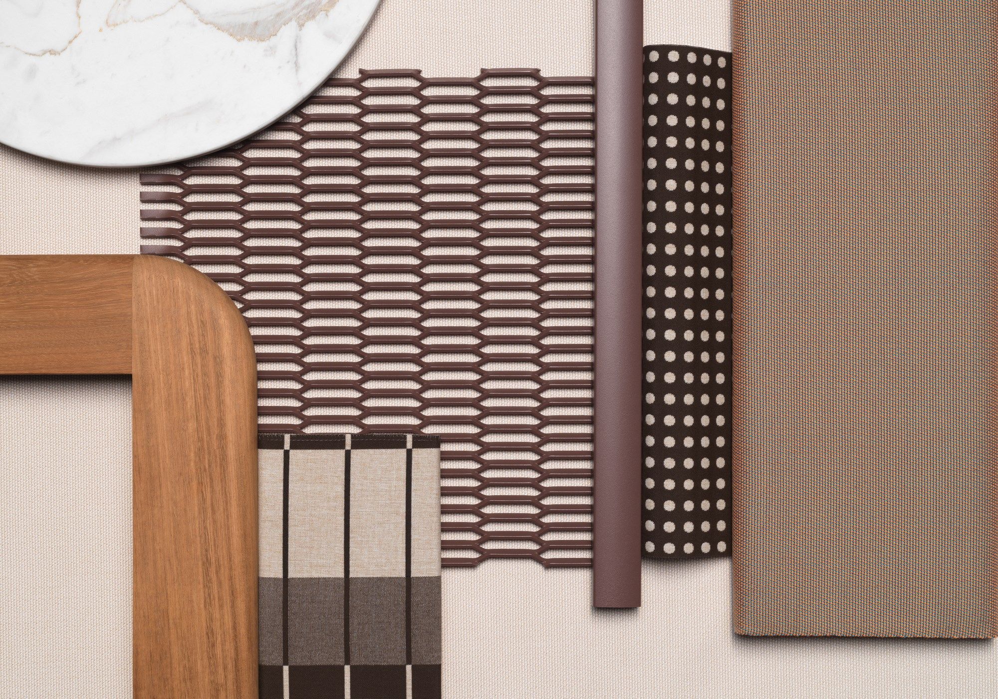 Ткань сад кровать Kettal сетка ARCH-00033967 - Вид №7